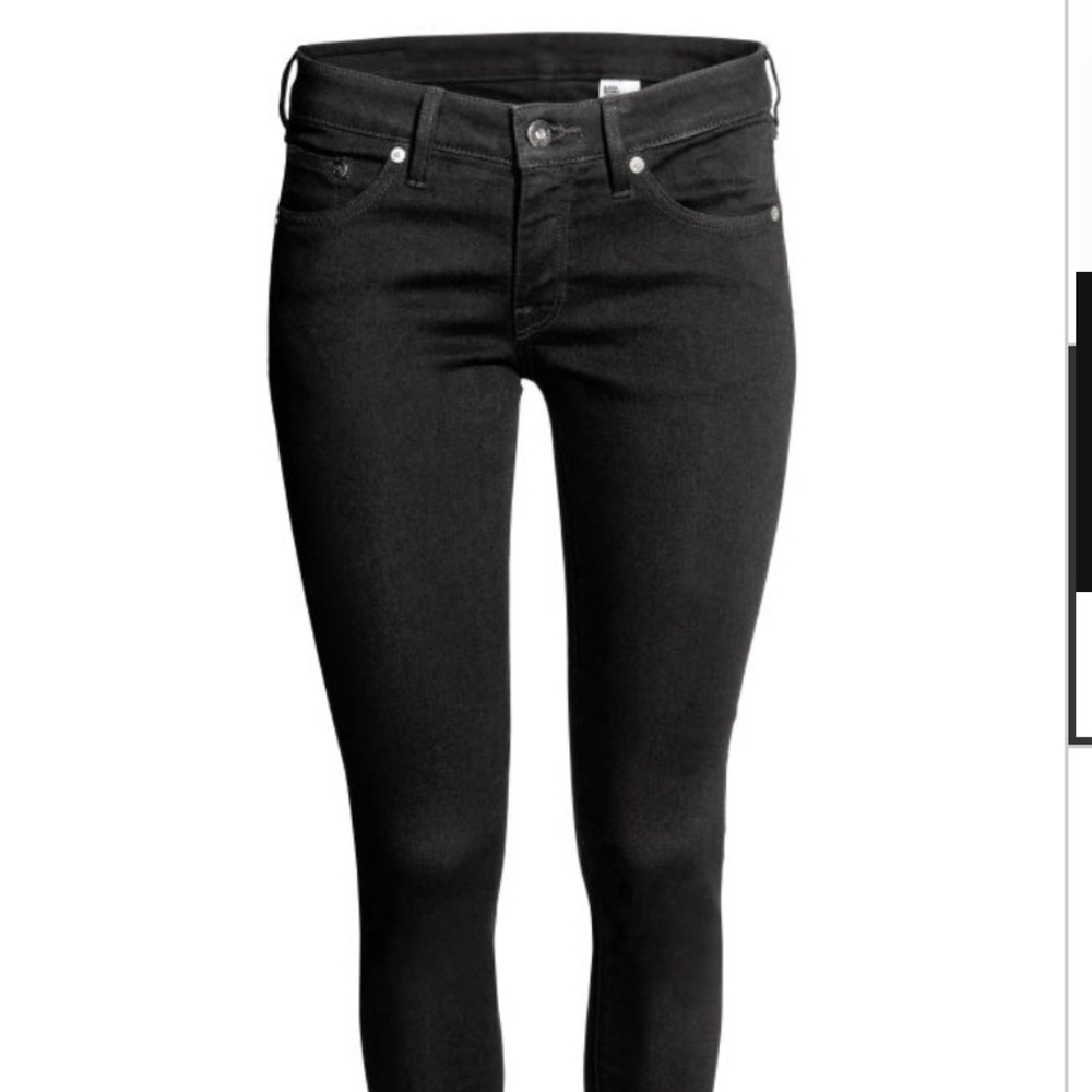 H&M Super Skinny Super Low Waist Jeans 28/30